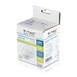 Infrared Motion Sensor White 180°