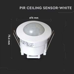 PIR Ceiling Sensor White 360°