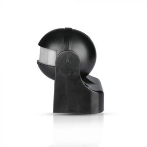 Infrared Motion Sensor Wall Black