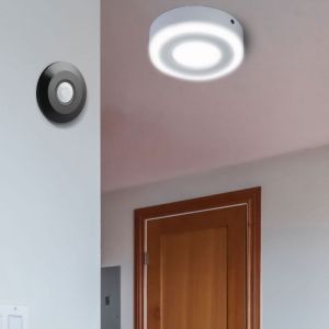 PIR Ceiling Sensor Flat Black