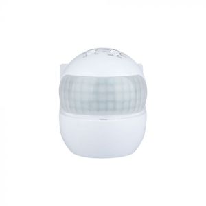 PIR Wall Sensor With Moving Head White