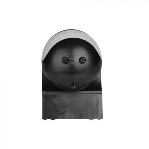 PIR Wall Sensor With Moving Head Black