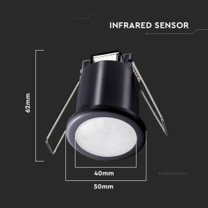 PIR Ceiling Senson Black Body