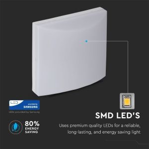 6W LED Address Wall Light White SAMSUNG CHIP 3000K