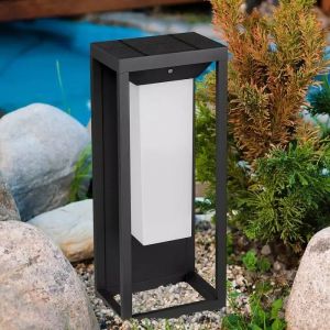 1W LED Solar Wall Light SAMSUNG CHIP Grey Body 3000K