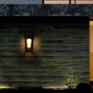 1W LED Solar Wall Light SAMSUNG CHIP Grey Body 3000K