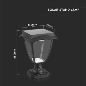 2W LED Solar Wall Lamp 3in1 IP44