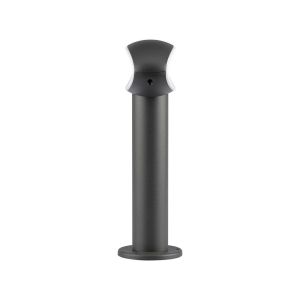 9W LED Bollard Lamp Dark Grey Aluminium 30CM 3000K IP54