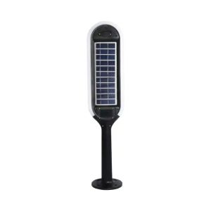 5W LED Solar Bollard Light With White + Black Body 4000K