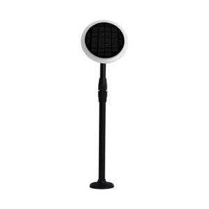 3W LED Solar Garden Light With White + Black Body 4000K