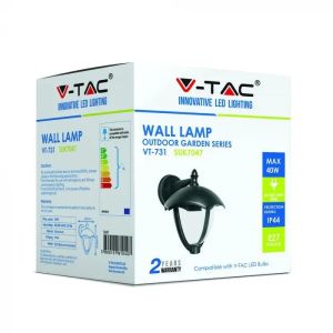 Garden Wall Lamp IP44 Facing Down