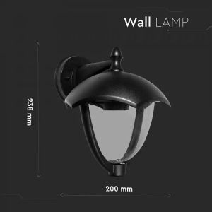 Garden Wall Lamp IP44 Facing Down