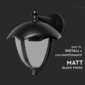 Garden Wall Lamp IP44 Facing Down