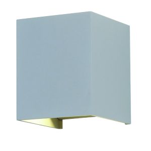 6W Wall Lamp With Bridglux Chip Grey Body Square IP65 4000K