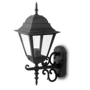 Wall Lamp Large Matt Black Up