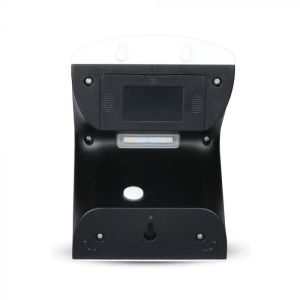 3W LED Solar Wall Light 3000K+4000K White+Black Body