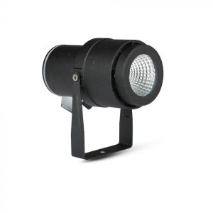 12W LED Garden Spike Lamp Black Body Green