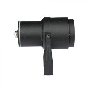 12W LED Garden Spike Lamp Black Body Green