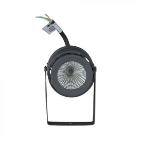 12W LED Garden Spike Lamp Grey Body Green