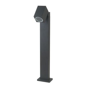 Wall Fitting GU10 Bollard Adjustable Head Aluminum 1 Way IP44