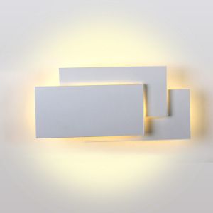 12W LED Wall Light Grey Body 4000K IP20