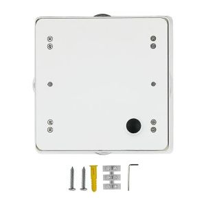 4W LED Wall Light White Body Square 4000K IP65