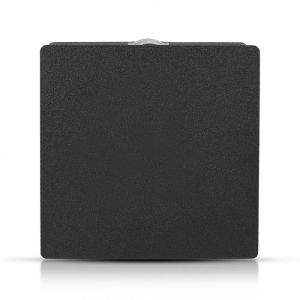 4W LED Wall Light Black Body Square 4000K IP65