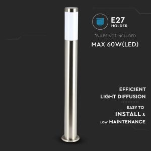 Bollard Lamp With Stainless Steel Body IP65