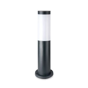 Е27 Bollard Lamp 45CM With Stainless Steel Body Grey IP44