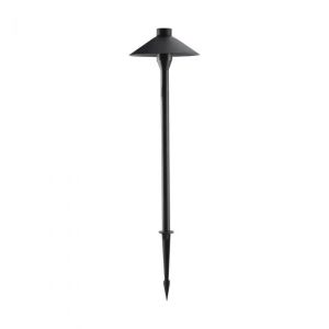 7W Led Garden Spike Light Black Body IP65 4000K