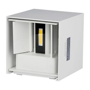 5W Wall Lamp With Bridglux Chip White Body Square IP65 3000K