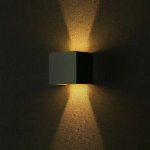 5W Wall Lamp With Bridglux Chip Grey Body Square IP65 4000K