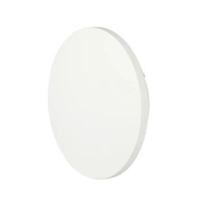 6W Wall Lamp White Body Round IP65 3000K