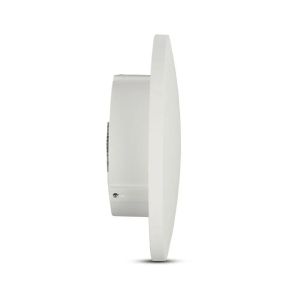 8W Wall Lamp White Body Round IP65 4000K