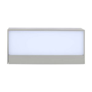 12W LED Up/Down Outdoor Soft Light-Large 3000K Grey Body IP65