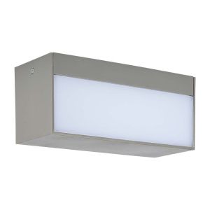 12W LED Up/Down Outdoor Soft Light-Large 6500K Grey Body IP65