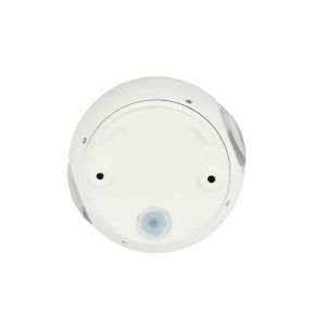 6W LED Wall Light White Body Round IP65 3000K