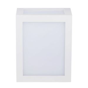 12W LED Wall Light White Body 3000K