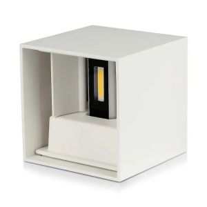 11W LED Wall Lamp With Bridgelux Chip White 4000K Square