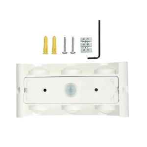 6W LED Wall Light Sand White IP54 3000K