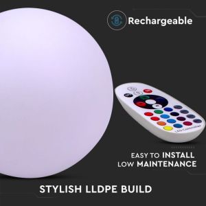 LED Ball Light RGB D30*29CM