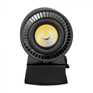 33W LED COB CRI>95 Track Light Black Body 5000K