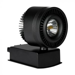 33W LED COB CRI>95 Track Light Black Body 5000K