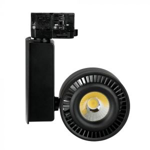 33W LED COB CRI>95 Track Light Black Body 5000K