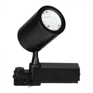 35W LED Track Light Black Body 3000K