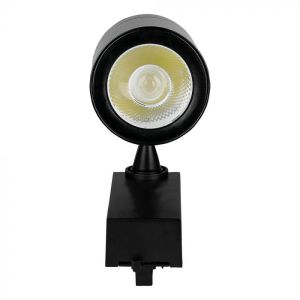 35W LED Track Light Black Body 3000K