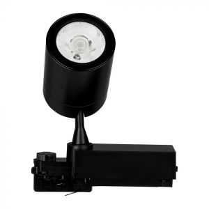 35W LED Track Light Black Body 3000K