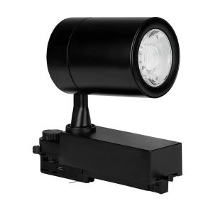 35W LED Track Light Black Body 6000K