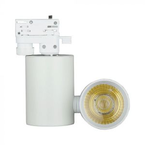 15W LED Track Light White Body 6000K 5 Years Warranty