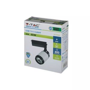 10W LED Track Light Black&White Body 6000K